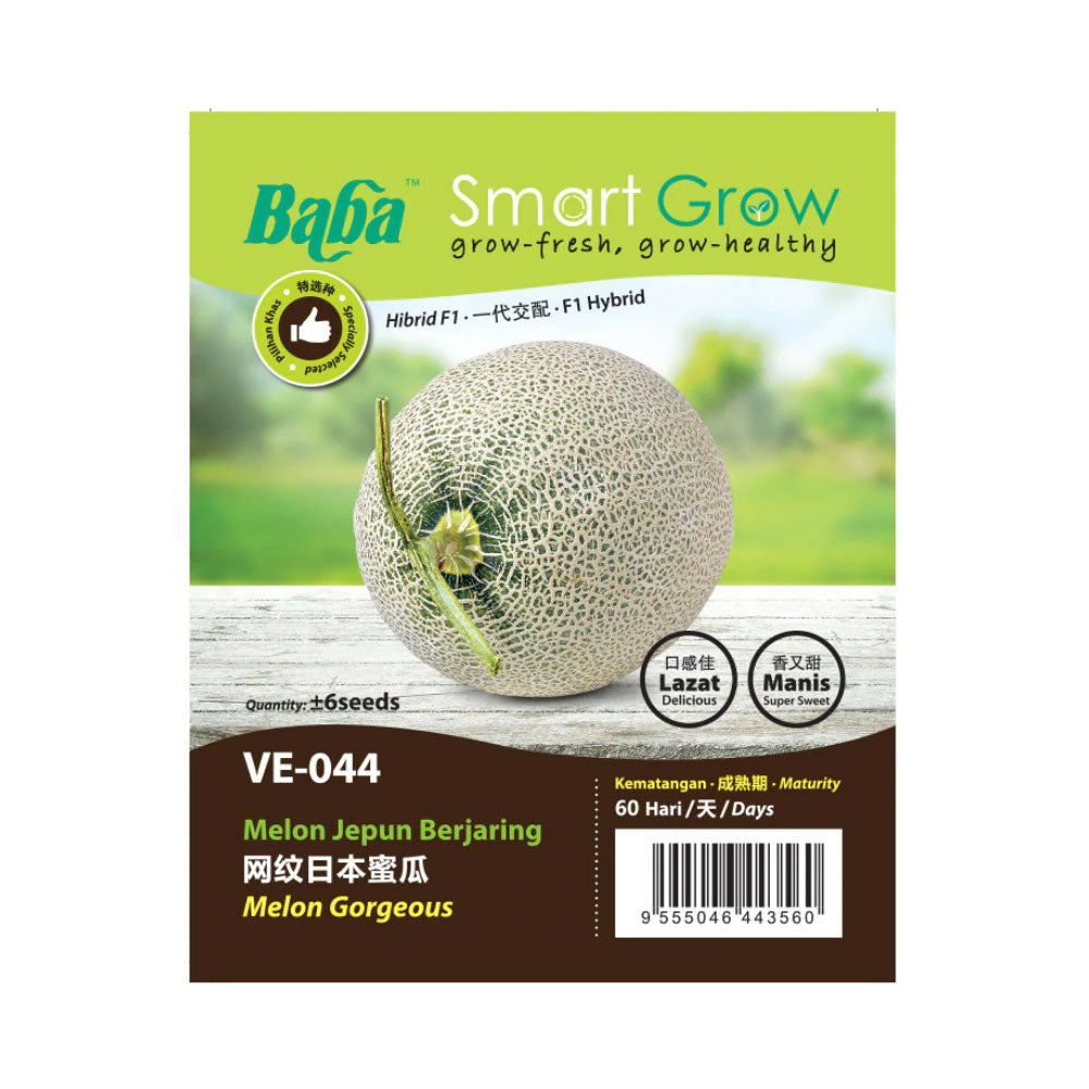 Baba Smart Grow Seeds: Melon Gorgeous (VE-044)